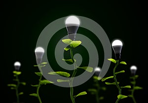 New Green renewable and Sustainable Energy Concept photo