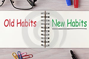 New Habits vs Old Habits