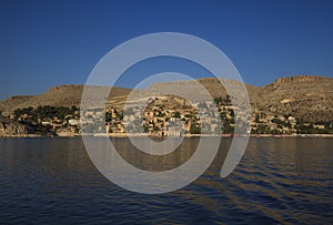 New Halfeti and the river Euphrates