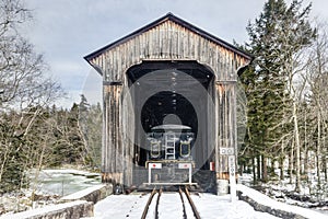 New Hampshire Covered Railroad Bridge