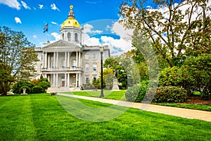 New Hampshire State House, in Concord, NH