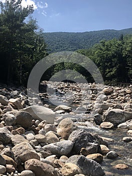 New Hampshire Summer in the River