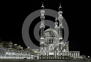 The new Heydar Mosque in Baku