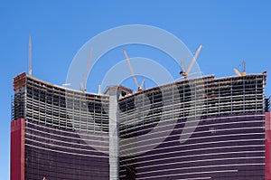 New high rise sky scraper construction