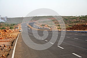 New highway roads- a new face of India photo
