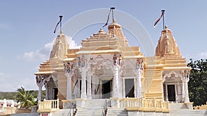 New Hindu temple from nilkanth dham poicha Gujarat India