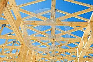 New home construction framing