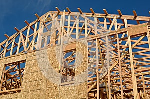 New Home Under Construction