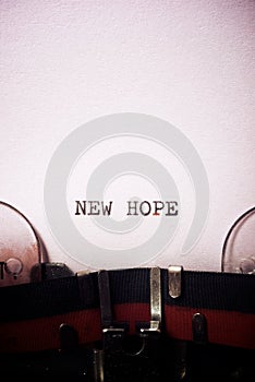 New hope phrase