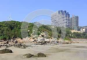 New building by qingaowan sand bay, adobe rgb