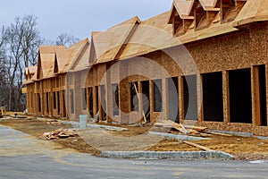 New Houses Being Built In North America