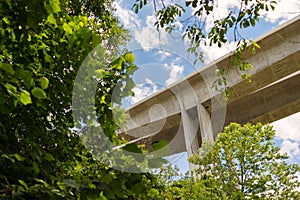 New I-71 Jeremiah Morrow Bridges over Little Miami Gorge