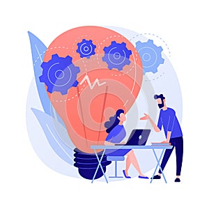 New idea engineering vector concept metaphor