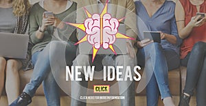 New Ideas Vision Creativity Imagination Concept