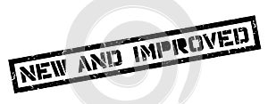 New and Improved rubber stamp