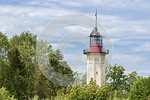 The new inactive lighthouse at Cape Rozewie