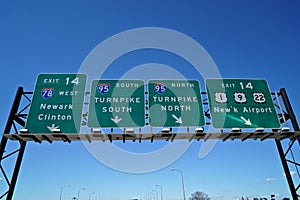 New Jersey Turnpike Signs photo