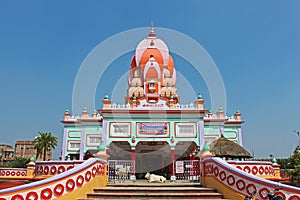 New Kankali temple, Darbhanga Palace, Darbhanga, Bihar, India. Goddess Kali was established in the year 1802