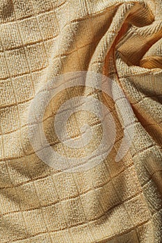 New kitchen orange dishrag top view