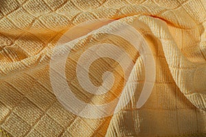 New kitchen orange washcloth top view