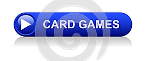 card games icon button on white