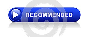 recommended web button on white