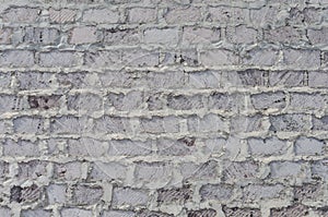 New gray brick wall texture