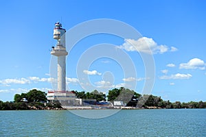 The new lighthouse of Sulina, Danube Delta.