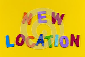 New location announcement business address change moving relocation banner