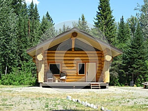 New log cabin
