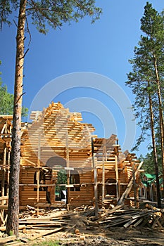 New log house