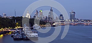 New London Skyline 2013
