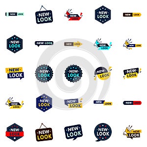 New Look 25 unique vector elements to revamp your branding