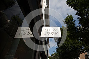 The New Look shop in Nottingham in the UK