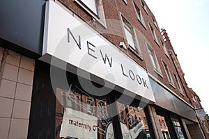 The New Look shop in Nottingham in the UK