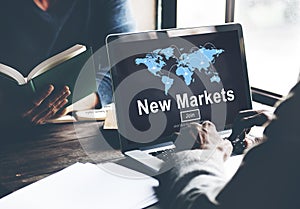 New Markets Business Innovation Global Business Concept