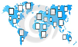 New Media Technology Tablets And Phones