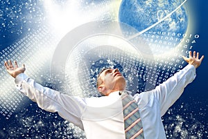 New mentality in free outer space