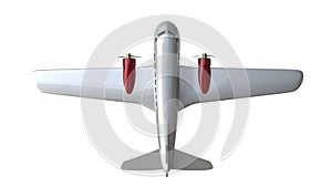 New metallic toy plane