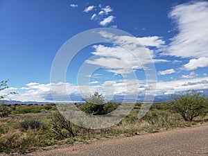 New Mexico sky somewhere near the Chihuahuan Desert