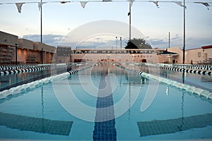 New Mexico State University Outdoor 50 m Swimming Pool Las Cruces