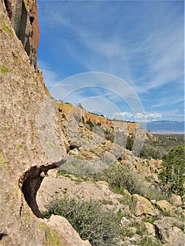 Pajarito Plateau near Los Alamos, New Mexico