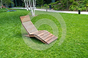 New Modern Bench in Park, Outdoor City Architecture, Wooden Benches, Outdoor Chair, Urban Public Furniture