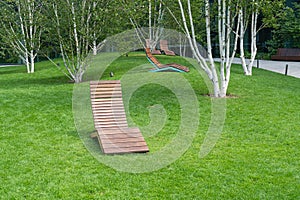 New Modern Bench in Park, Outdoor City Architecture, Wooden Benches, Outdoor Chair, Urban Public Furniture