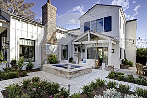 New Modern Classic Home Patio Plaza photo