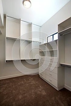 New Modern Home Guest Closet photo