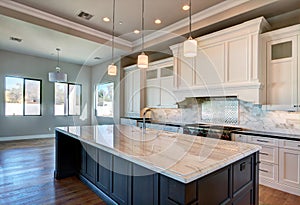 New Modern Home Mansion Kitchen