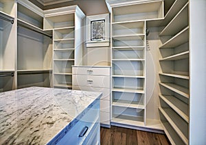 New Modern Home Master Bedroom Closet