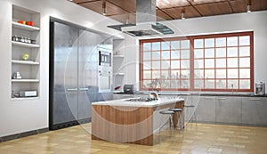 new modern Kitchen interior