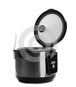 New modern multi cooker with rice spoon